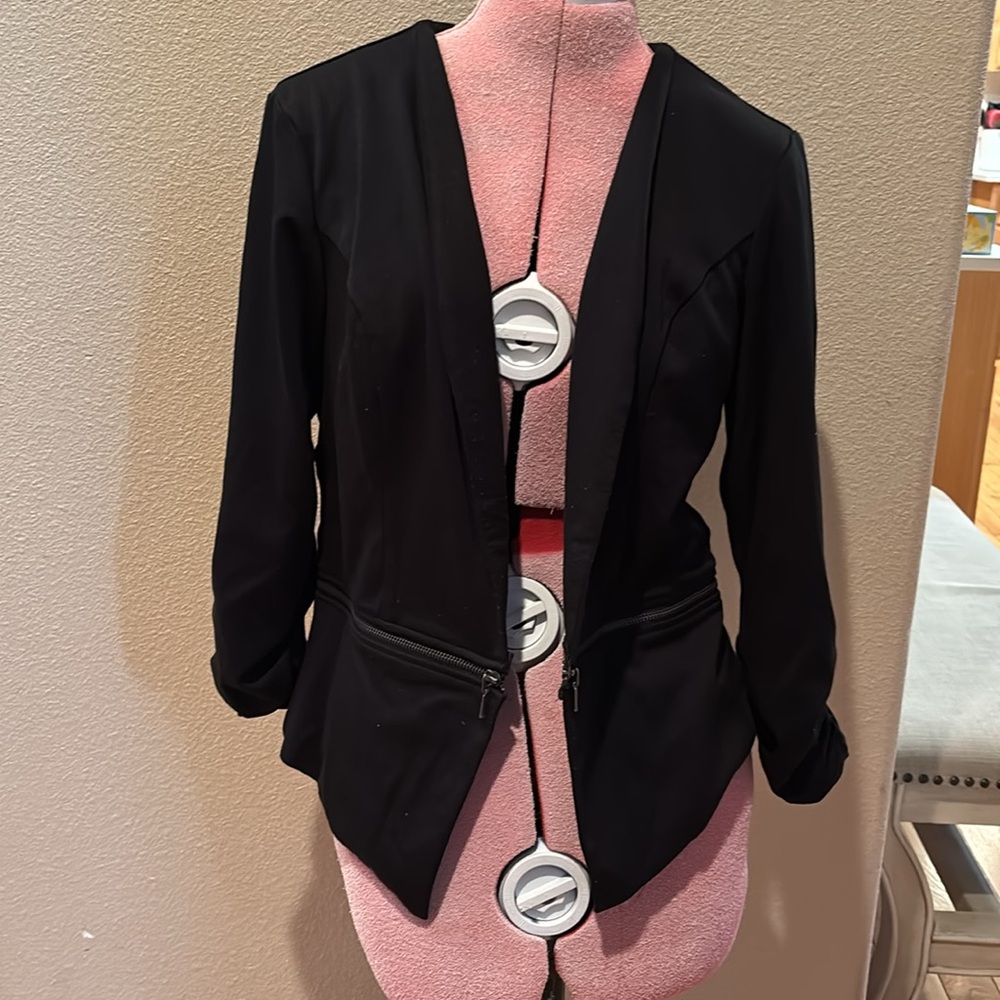 Maurices Black Blazer Jacket sz L